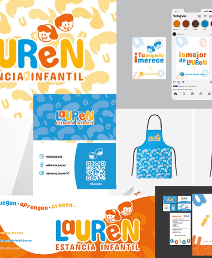 Branding Estancia Infantil Lauren